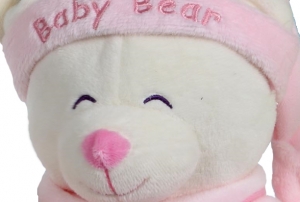 Peluche ours rose Baby Bear sos