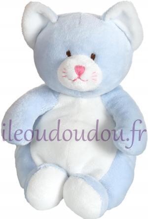 Peluche chat bleu Toodoux Gipsy