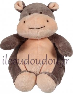 Peluche hippopotame gris et beige *Toodoux* Gipsy