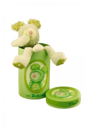 Doudou souris verte Les Zazous Moulin Roty