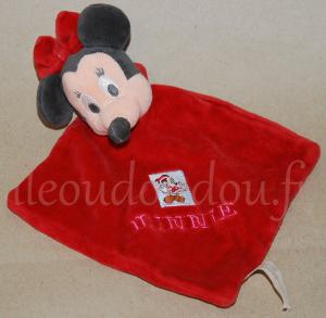 Doudou Minnie rouge Noël Disney Baby, Nicotoy, Simba Toys (Dickie)