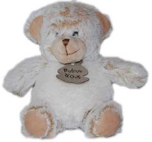 Peluche ours marron et blanc Z'ANIMOOS HO2349 Histoire d'ours