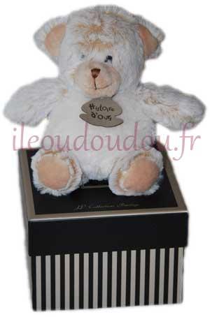 Peluche ours marron et blanc Z'ANIMOOS HO2349 Histoire d'ours