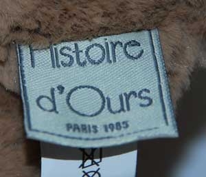 Peluche ours marron CALIN'OURS - HO1155