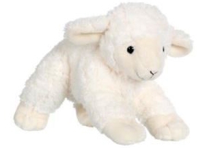 Peluche mouton blanc Agneau douceur Gipsy