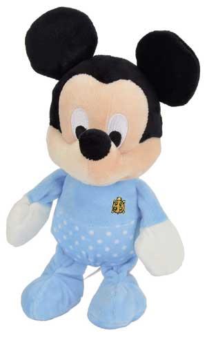Peluche Mickey bleu Disney Baby, Nicotoy, Simba Toys (Dickie)