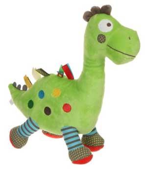 Peluche dinosaure vert Nicotoy, Simba Toys (Dickie)