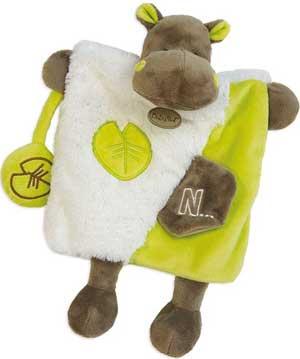 Marionnette Hippopotame Bazile BN099 ou BN0282 Baby Nat