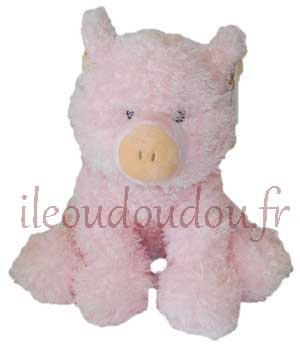 Peluche cochon rose Gipsy
