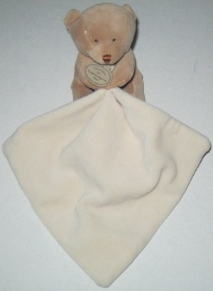 Peluche ours marron avec doudou DC302 Doudou et compagnie