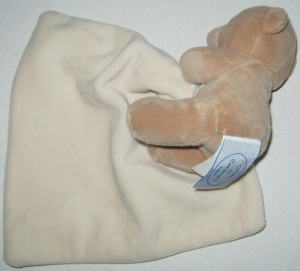 Peluche ours marron avec doudou DC302