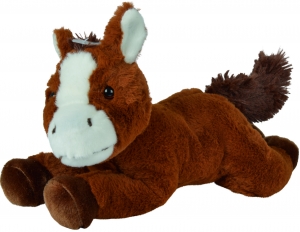 Peluche cheval marron couché Nicotoy, Simba Toys (Dickie)