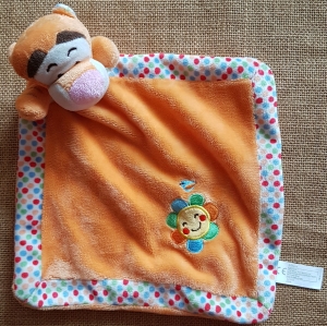 Doudou Tigrou orange et pois Good morning Disney Baby, Nicotoy, Simba Toys (Dickie)