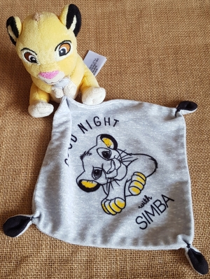 Doudou Simba le Roi Lion Good night with Simba Disney Baby, Simba Toys (Dickie), Nicotoy
