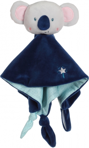 Doudou koala bleu marine Abracadabra Gipsy