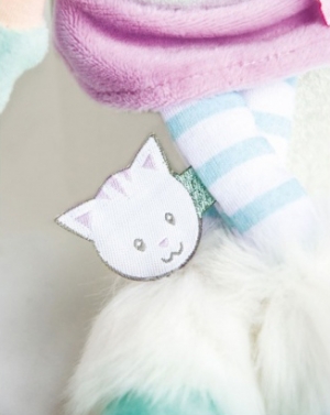 Poupée Lady chat mauve DC3479 sos