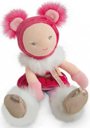 Poupée Lady ours rose DC3479 Doudou et compagnie