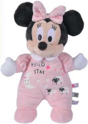 Peluche Minnie rose Hello Star Disney Baby, Nicotoy, Simba Toys (Dickie)
