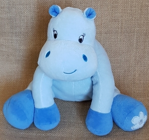Peluche hippopotame bleu Arthur et Lola - Bébisol, Marques pharmacie