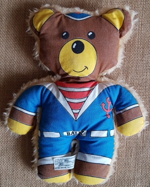 Peluche ours Bally le Marin Ajena, Vintage