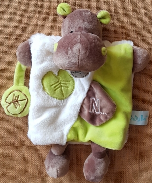 Marionnette Hippopotame Bazile BN099 ou BN0282 Baby Nat
