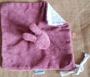 Doudou lapin Bonnie prune Nattou