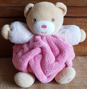 Peluche ours Plume rose Kaloo