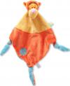 Doudou Tigrou orange, jaune et bleu losange fleur brodée Disney Baby - Nicotoy