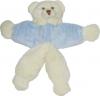 Peluche ours bleu et blanc CMP un rêve de bébé