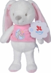 Peluche lapin blanc et rose lune Nicotoy - Simba Toys (Dickie)