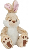 Grand lapin marron et blanc assis Nicotoy - Simba Toys (Dickie)