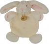 Doudou lapin blanc et rose Câlins BN659 Baby Nat