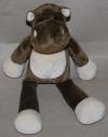 Peluche hippopotame marron TOTAL Nicotoy - Simba Toys (Dickie)