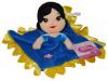 Doudou Blanche Neige princesse Disney Baby - Nicotoy - Simba Toys (Dickie)