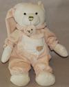 Peluche ours marron clair beige MGM Dodo d'amour