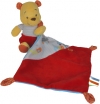 Peluche Winnie tenant un mouchoir rouge Pooh Disney Baby - Nicotoy - Simba Toys (Dickie)