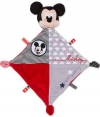 Doudou Mickey gris et rouge losange *Nuages* Disney Baby - Nicotoy - Simba Toys (Dickie)