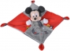 Doudou Mickey Hello Star rouge et gris Disney Baby - Nicotoy - Simba Toys (Dickie)