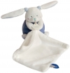 Peluche lapin bleu et blanc BN0465 Baby Nat