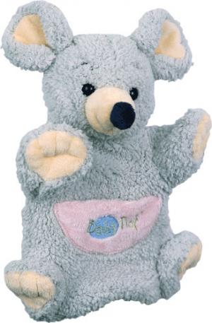 Doudou souris grise marionnette BN 860 Baby Nat