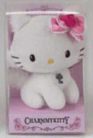 Mini peluche Charmmy Kitty noeud rose et  rose rouge Hello Kitty - Sanrio, Jemini, Idées cadeaux