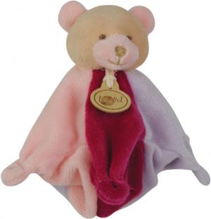 Doudou ours étoile rose bordeaux BN651 Baby Nat
