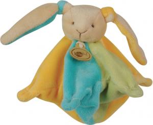 Doudou lapin étoile jaune bleu vert BN651 Baby Nat