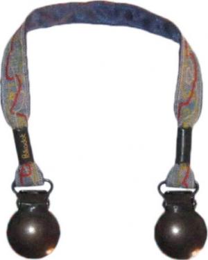 Attache doudou Jean Polkadot