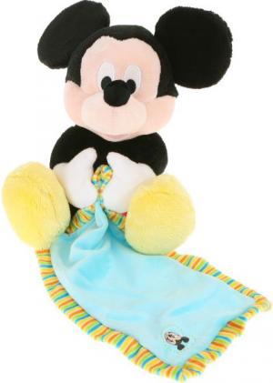 Peluche Mickey doudou couverture bleue Disney Baby, Nicotoy, Simba Toys (Dickie)