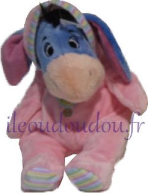 Peluche Bourriquet en pyjama rose Disney Baby, Nicotoy, Simba Toys (Dickie)