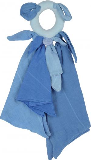 Doudou l'Ange poignée ours bleu - DC2367 Doudou et compagnie
