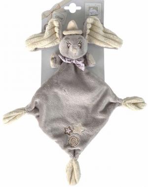 Doudou Dumbo l'éléphant plat gris Disney Baby, Nicotoy, Simba Toys (Dickie)