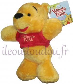 Peluche Winnie l'ourson - Flopsy petit modèle Disney Baby, Nicotoy, Simba Toys (Dickie)