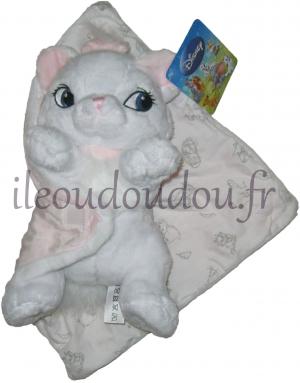 Peluche Marie dans sa couverture Disney Baby, Nicotoy, Simba Toys (Dickie)